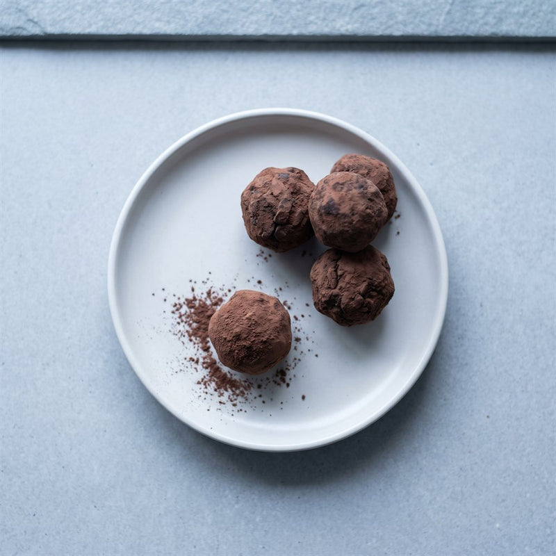 Truffes cacao-dattes